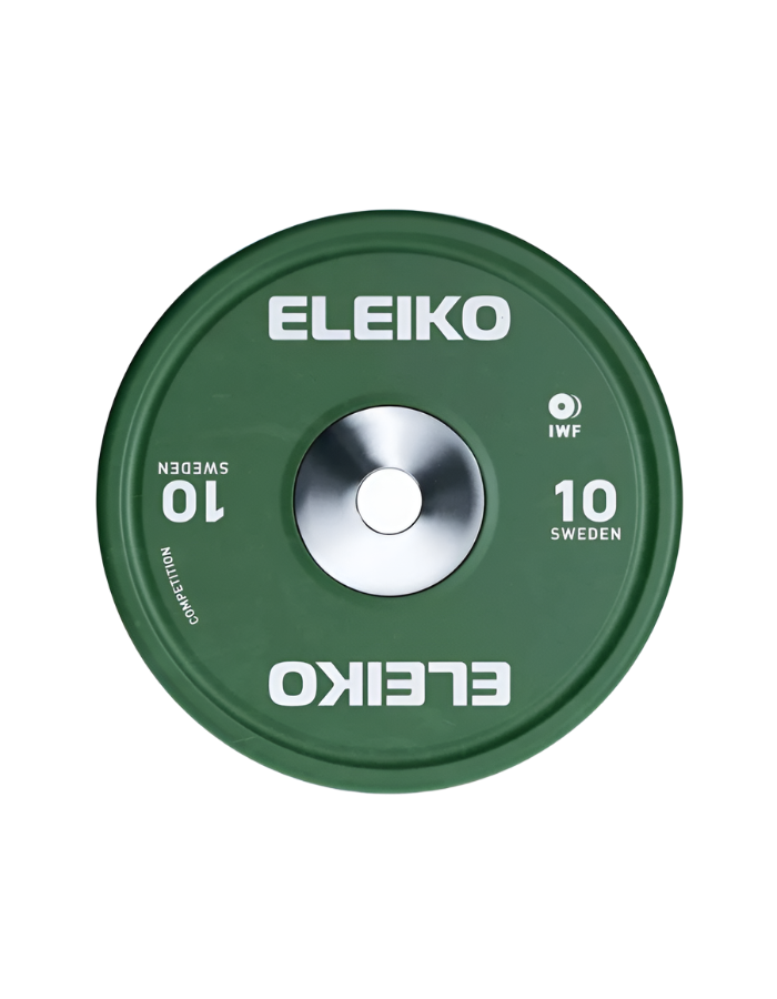 Eleiko IWF Weightlifting Competition Single Plate - 10 kg - Premium from shopiqat - Just $130! Shop now at shopiqat